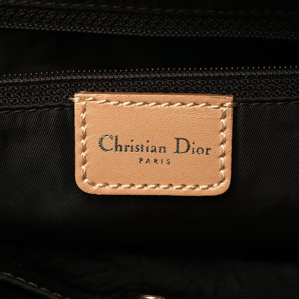 Christian Dior Monogram Boston Bag Brown 9 of 11