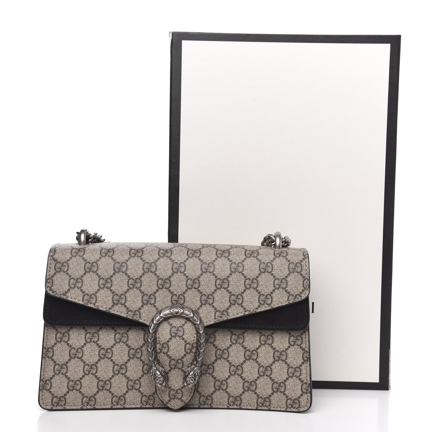 Gucci GG Supreme Monogram Small Dionysus Shoulder Bag Black 13 of 13