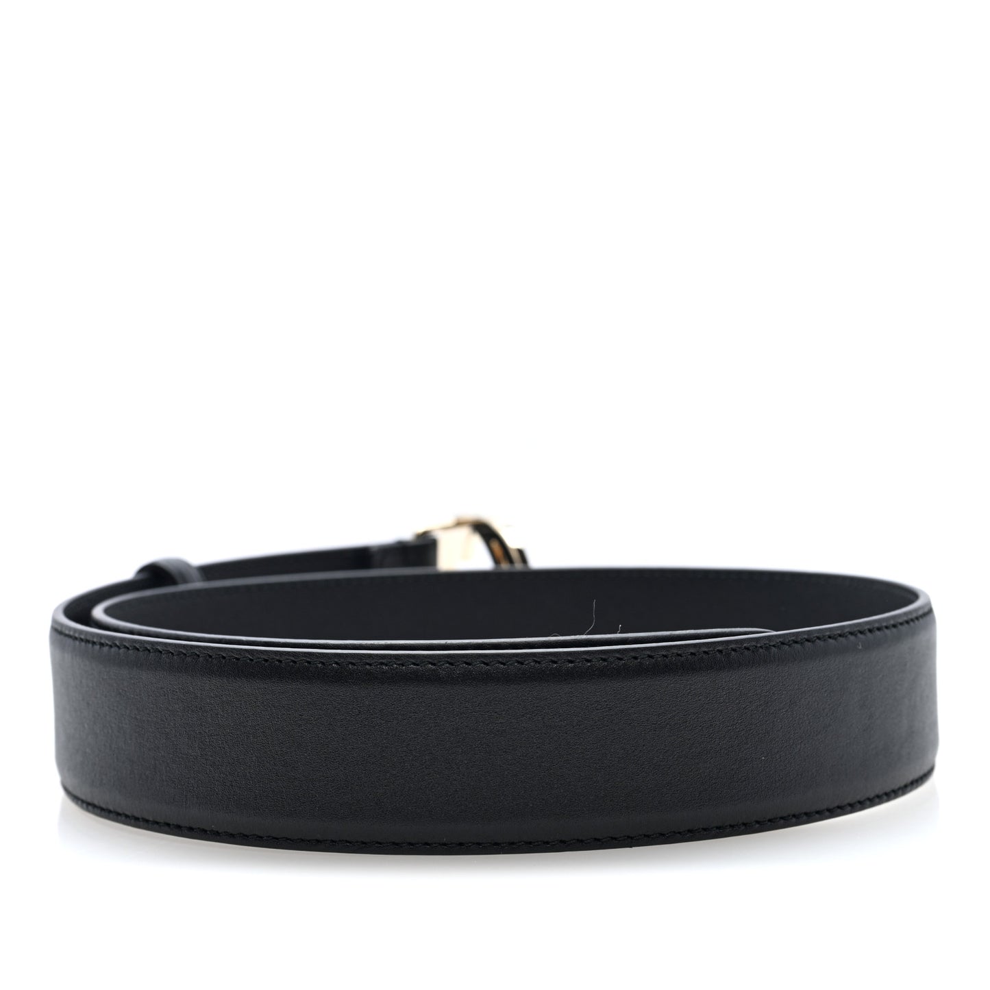 Calfskin Interlocking G Belt 75 30 Black