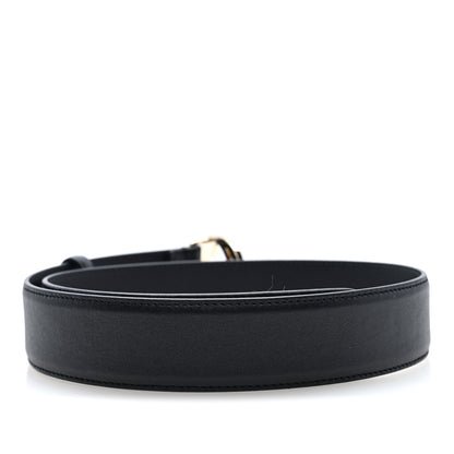 Gucci Calfskin Interlocking G Belt 75 30 Black 2 of 4