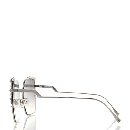 Fendi Metal Dots Square Sunglasses FF 0259/S Palladium 3 of 7