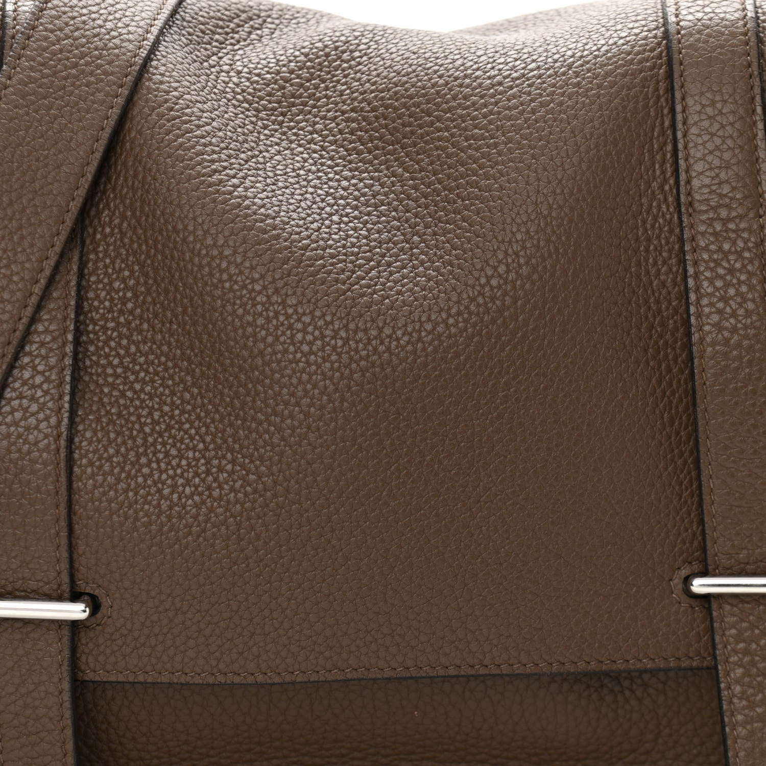 Hermes Taurillon Clemence Steve Caporal Messenger Cacao 11 of 14