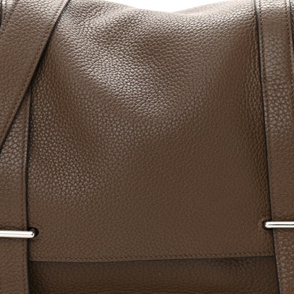 Hermes Taurillon Clemence Steve Caporal Messenger Cacao 11 of 14