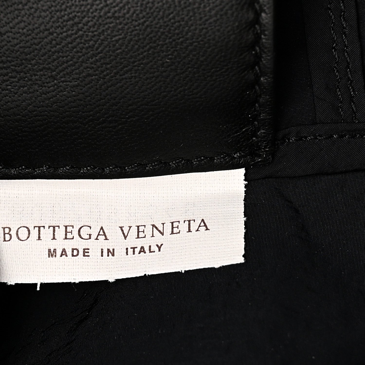 Bottega Veneta Nappa Nylon Intreccio Packable Backpack Black 6 of 10