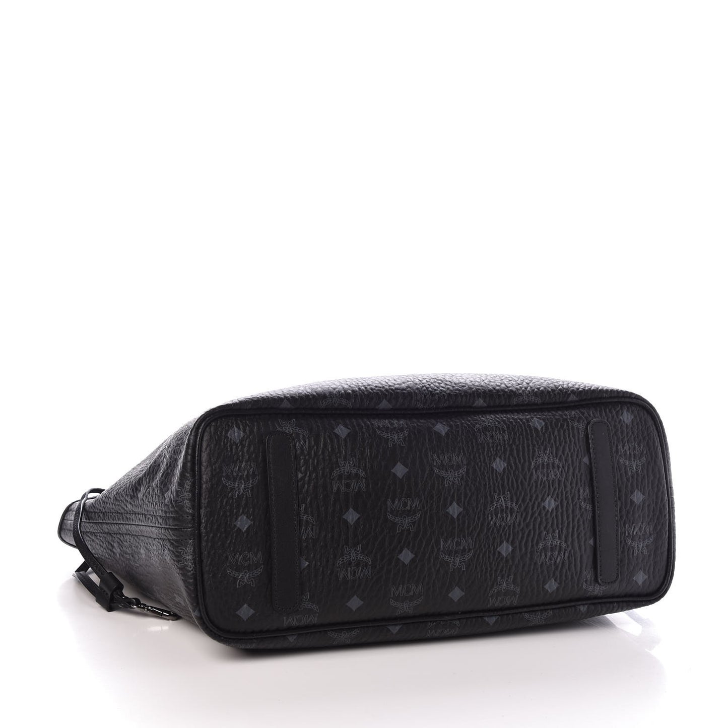 Visetos Medium Anya Zip Top Shopper Tote Black