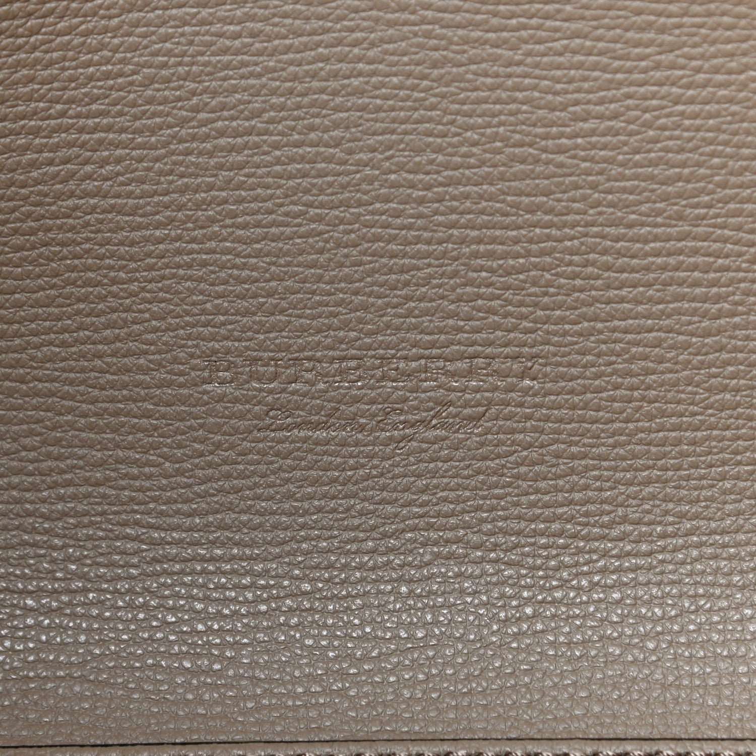 Burberry Grainy Calfskin Haymarket Check Small Reversible Tote Mid Camel 15 of 16