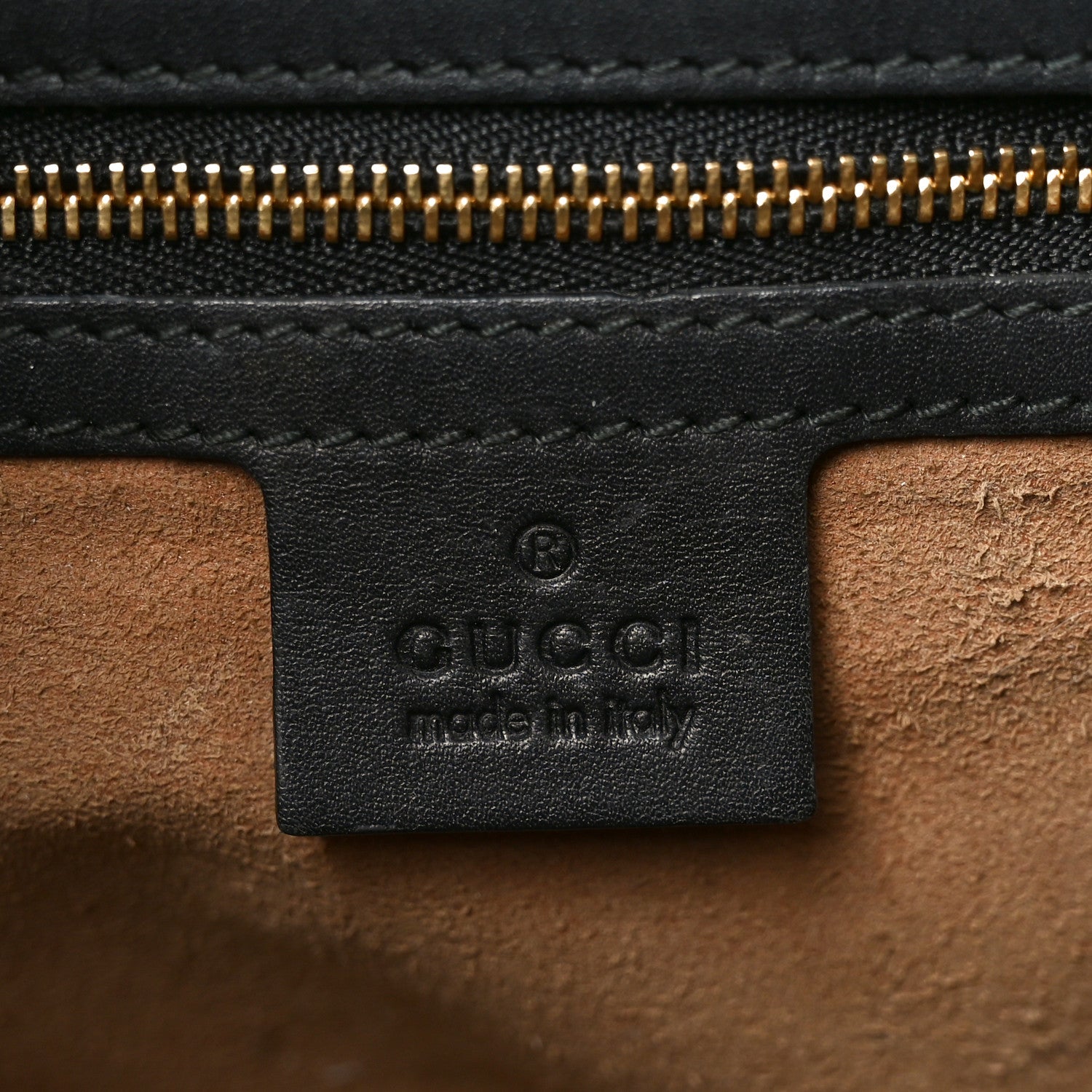 Gucci GG Supreme Monogram Medium Padlock Tote Black 6 of 12