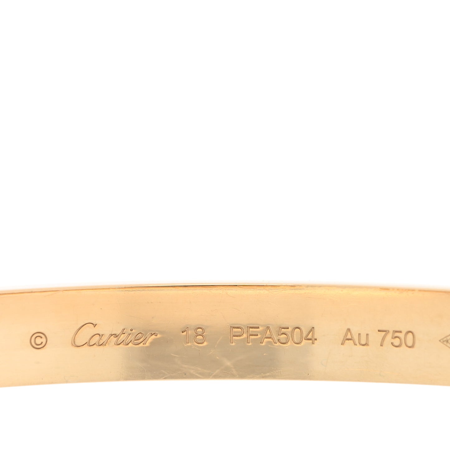 18K Yellow Gold LOVE Bracelet 18