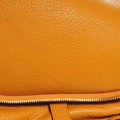Chloe Calfskin Medium Marcie Round Crossbody Bag Yellow 8 of 12