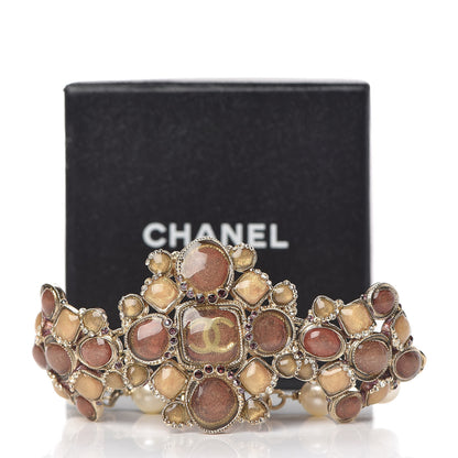 Chanel Pearl Gripoix CC Bracelet 9 of 9