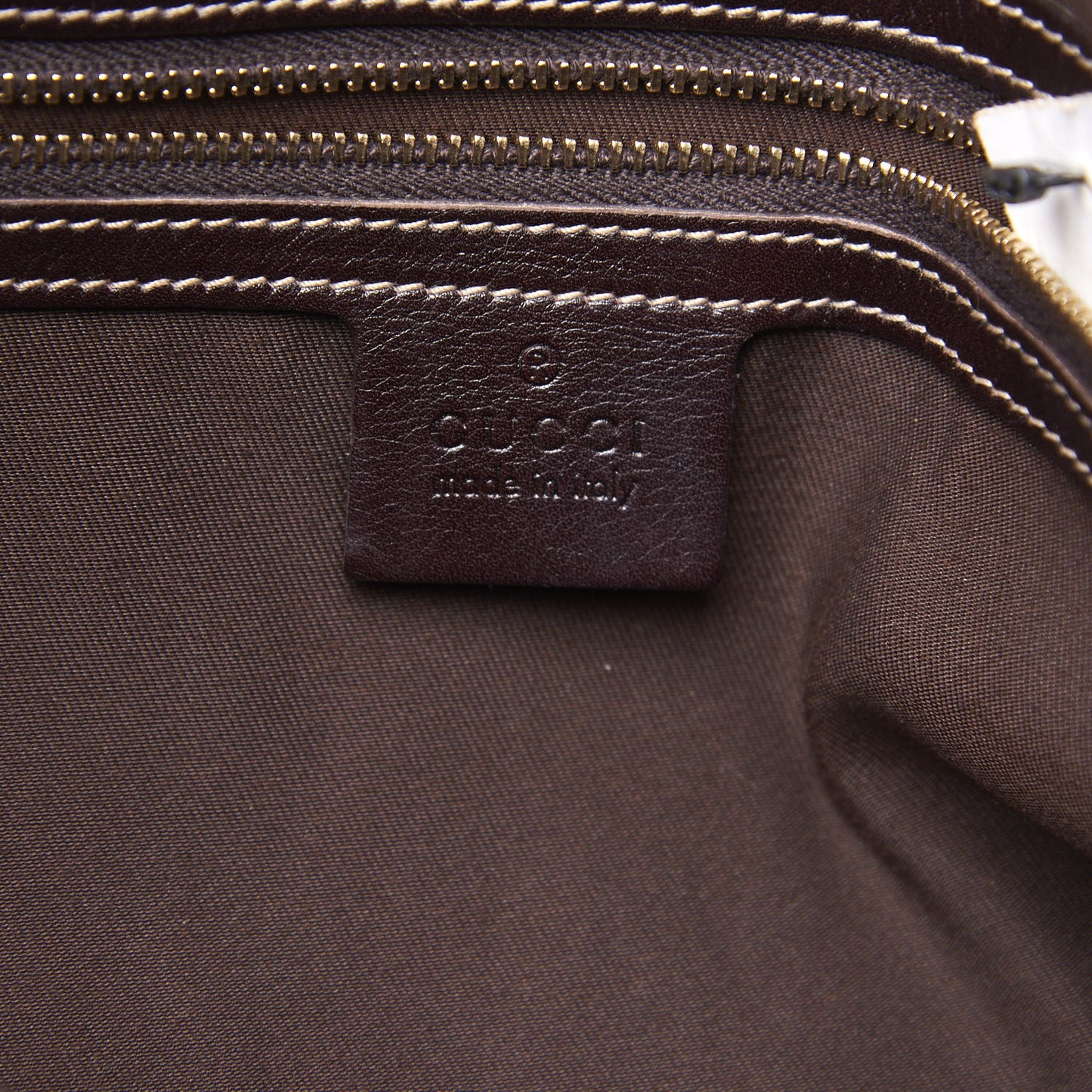 Calfskin Medium Britt Bag Dark Brown