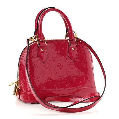Louis Vuitton Vernis Alma BB Rose Indien 2 of 8