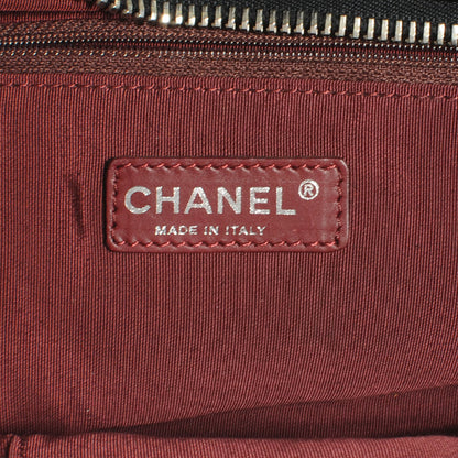 Chanel Lambskin Astrakhan Bowler Black 6 of 7