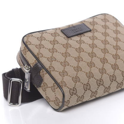 Gucci Monogram Belt Bag Dark Brown 8 of 10