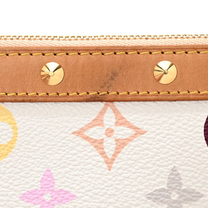 Louis Vuitton LOUIS VUITTON Monogram Multicolor Pochette Accessories White 9 of 9