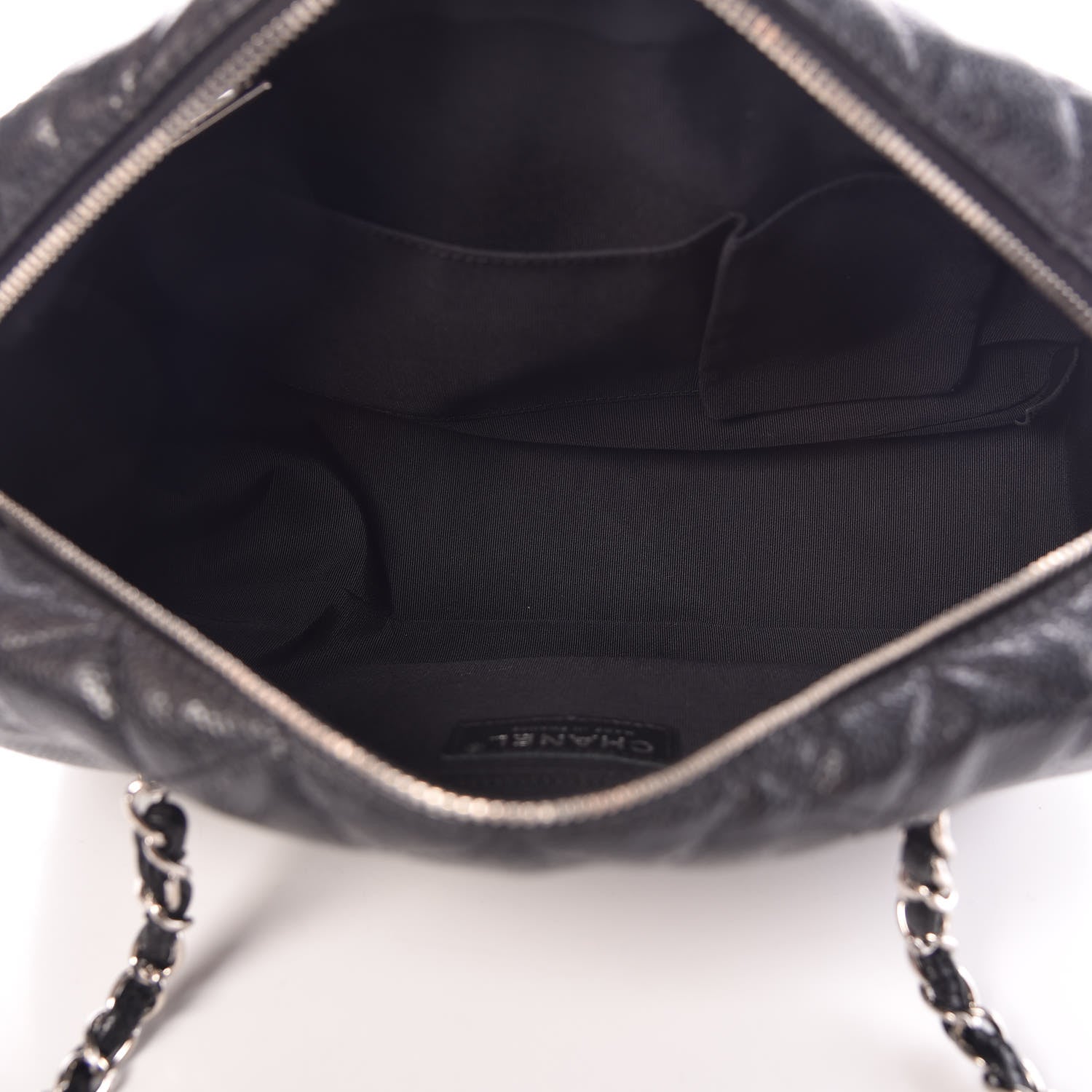 Chanel Caviar Quilted Timeless CC Shoulder Bag Black 5 of 11