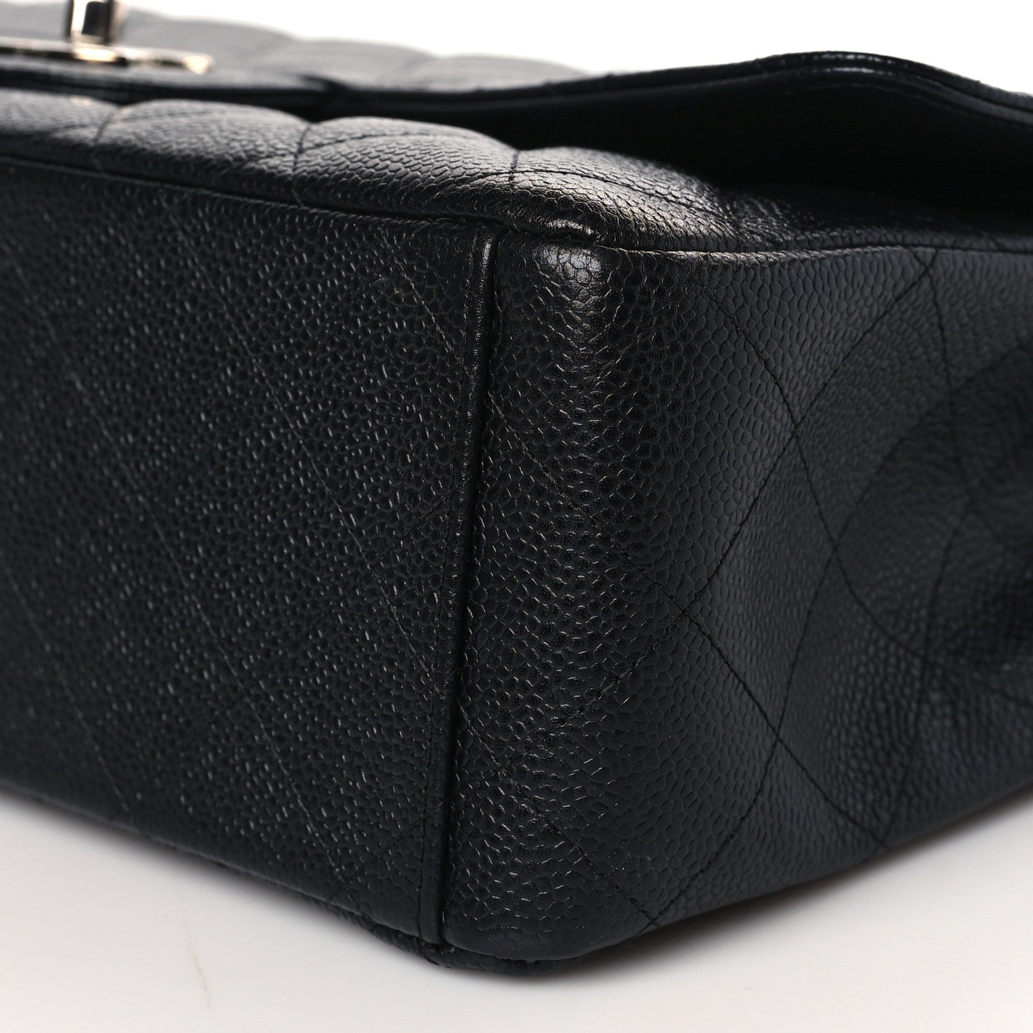 Chanel Caviar Quilted Maxi Double Flap Black 9 of 10