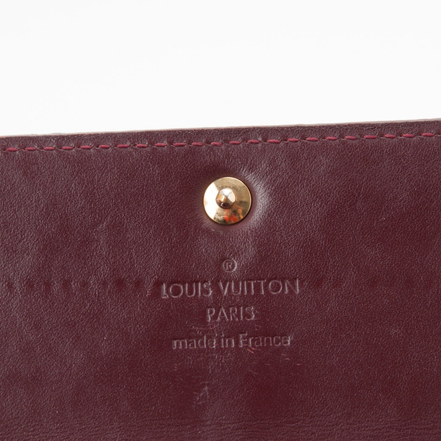 Vernis Sarah Wallet Rouge Fauviste