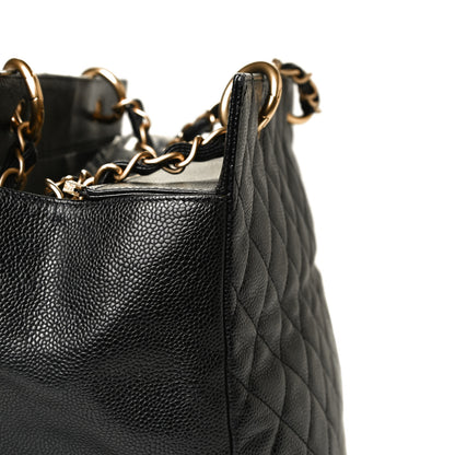 Chanel Caviar Quilted Grand Timeless Tote GTT Black 18 of 18