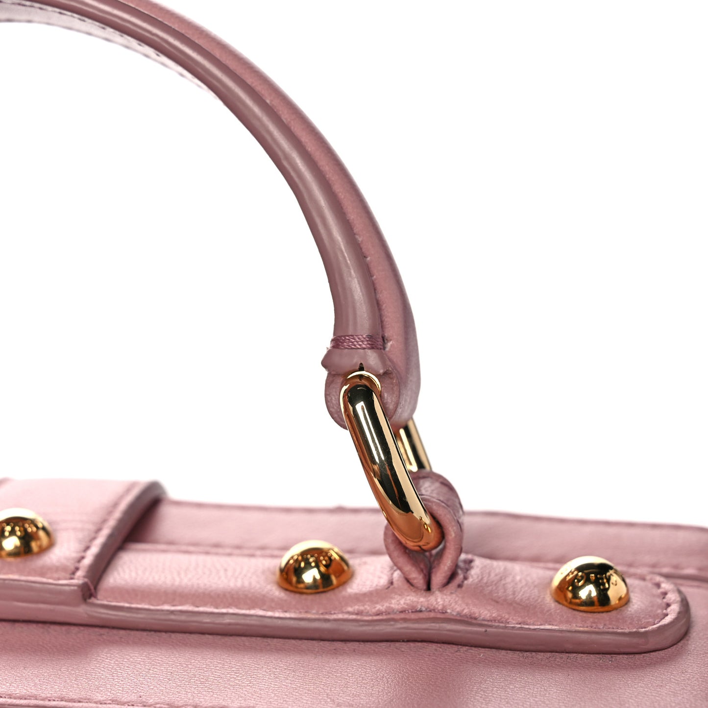 Lambskin Quilted Box Bag Pink