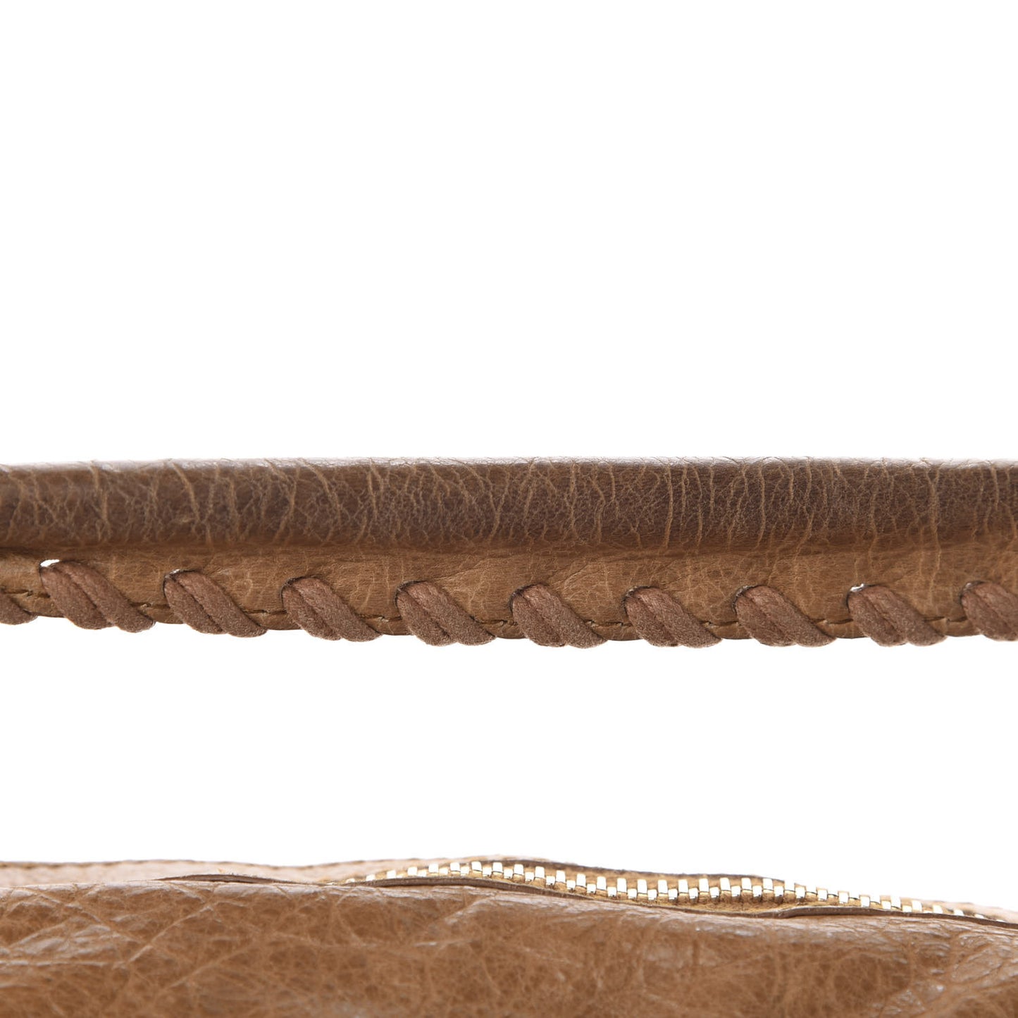 Agneau Giant 12 Rose Gold Hardware Day Hobo Havana Brown