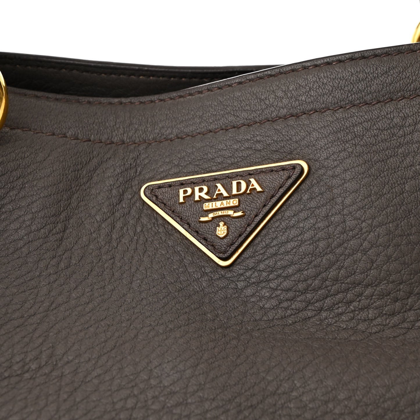 Cervo Deerskin Tote Grigio