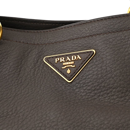 Prada Cervo Deerskin Tote Grigio 9 of 11