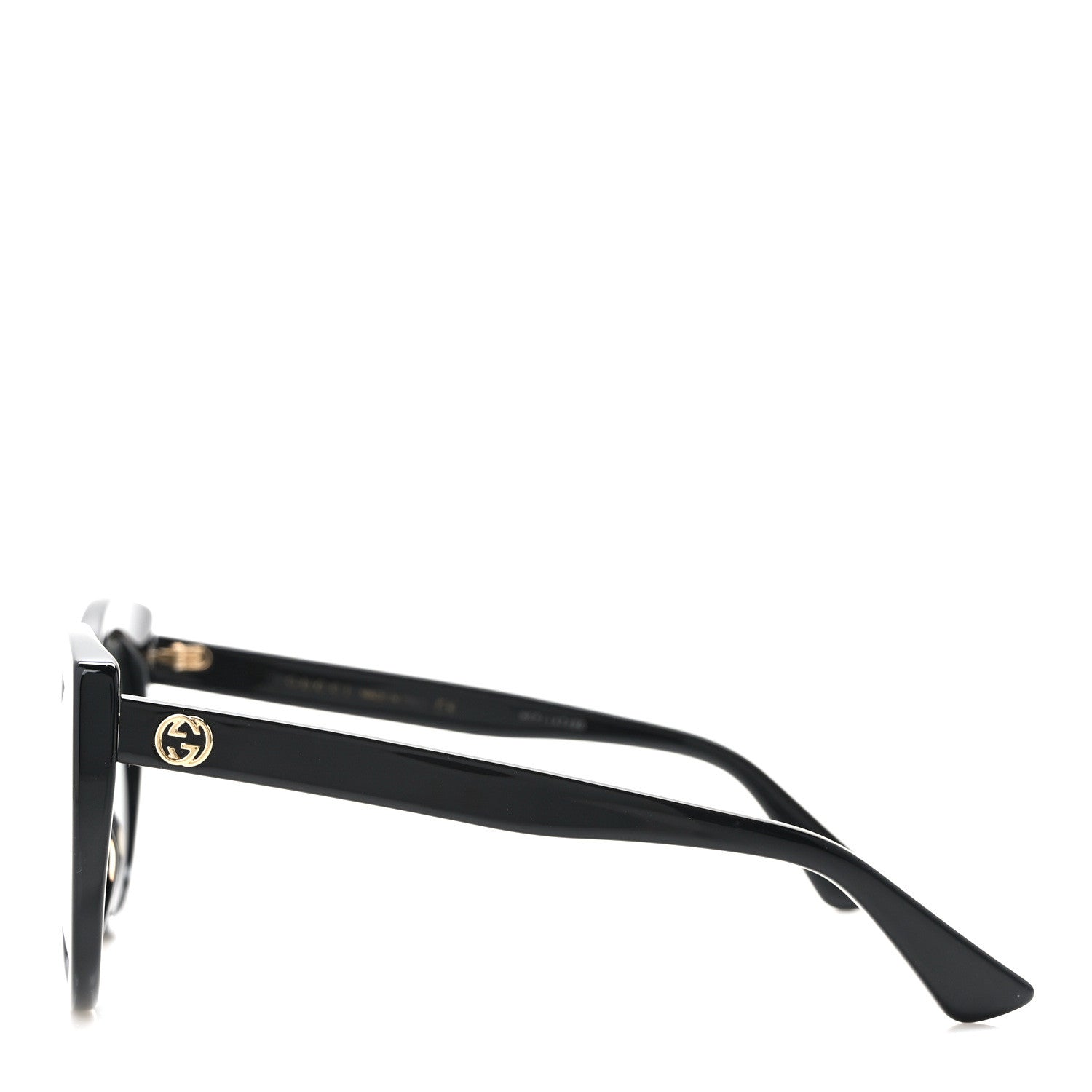 Gucci Acetate Cat Eye Sunglasses GG0325S Black 3 of 7