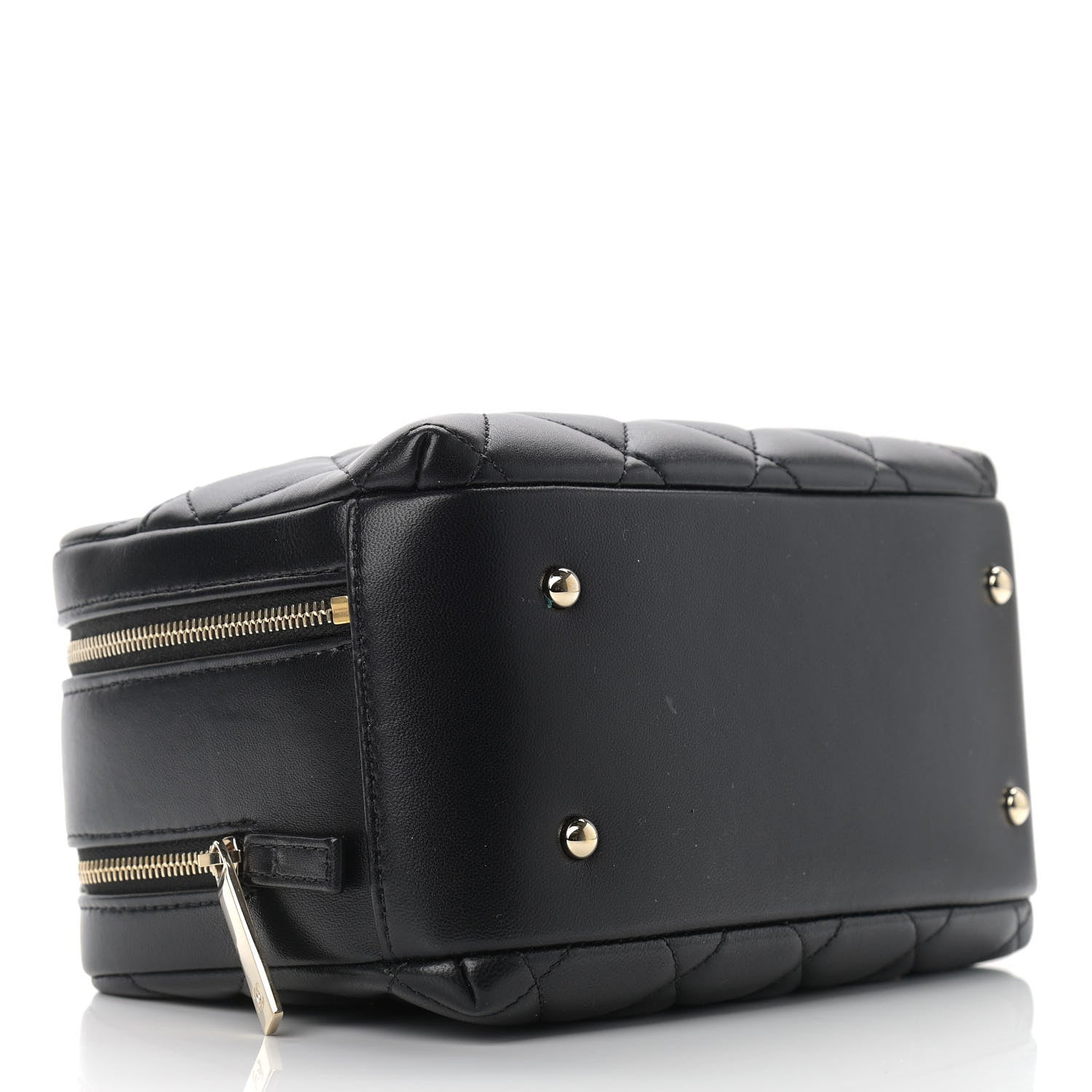 Chanel Lambskin Quilted Small Trendy CC Bowling Bag Black 3 of 10