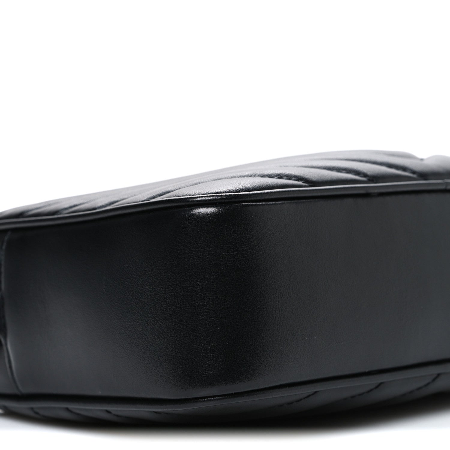 Saint Laurent Calfskin Matelasse Monogram Monochrome Lou Camera Bag Black 9 of 10