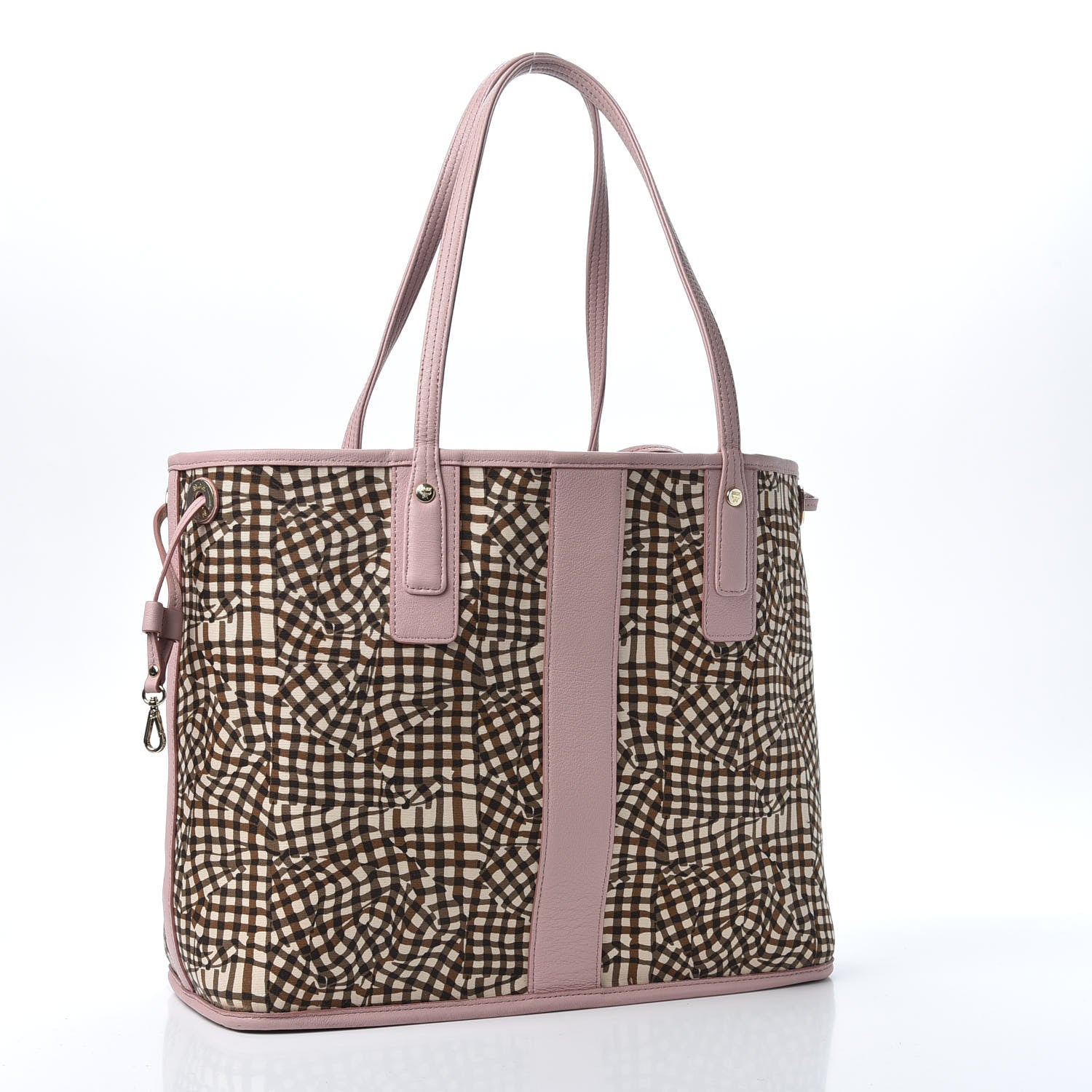 MCM Visetos Medium Liz Reversible Shopper Tote Soft Pink 4 of 14