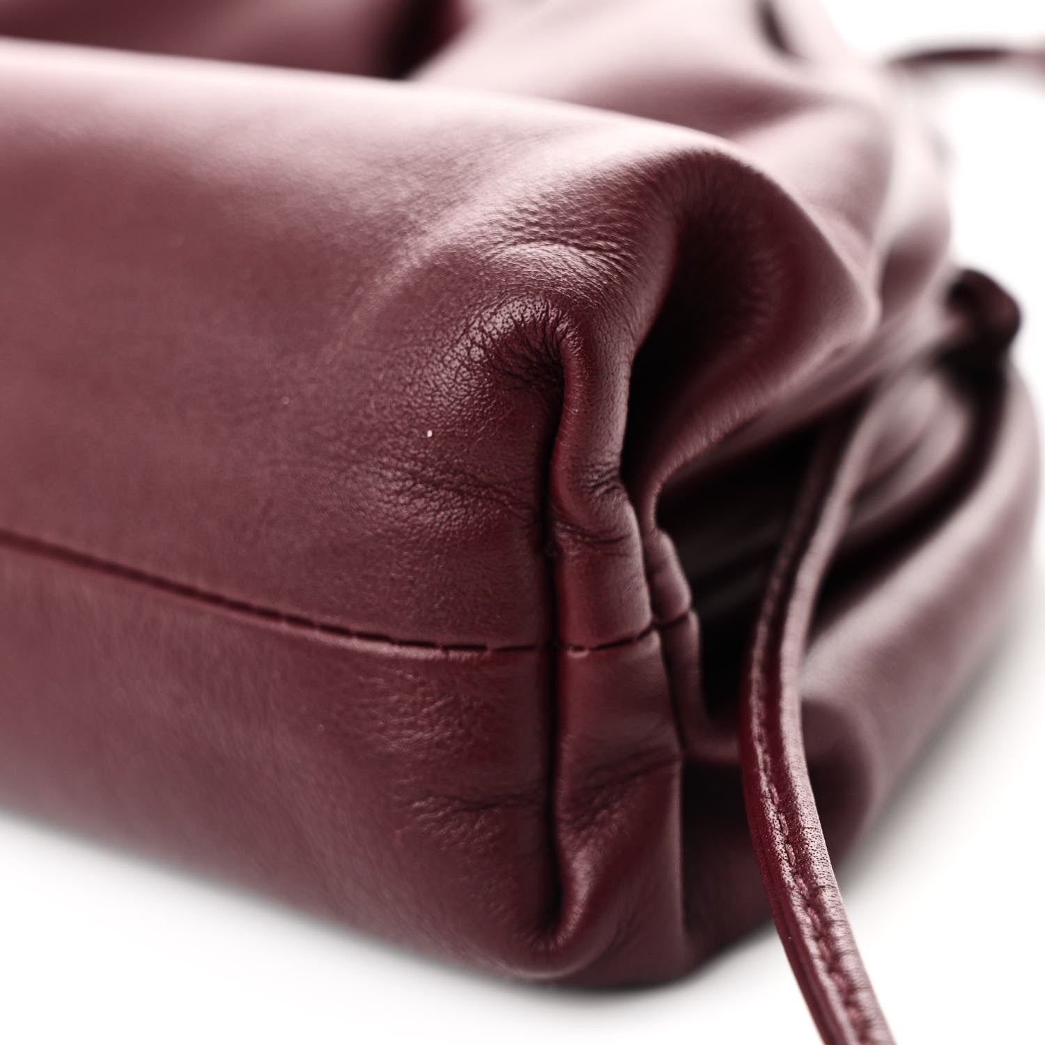 Bottega Veneta Butter Calfskin The Mini Pouch Bordeaux 10 of 10