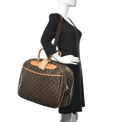 Louis Vuitton Monogram Alize 2 Compartment Luggage Travel Bag 3 of 13