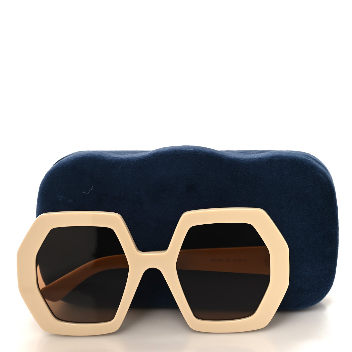 Acetate Square Sunglasses GG0772S White
