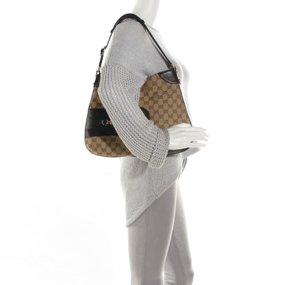 Gucci Monogram Hasler Hobo Dark Brown 2 of 9