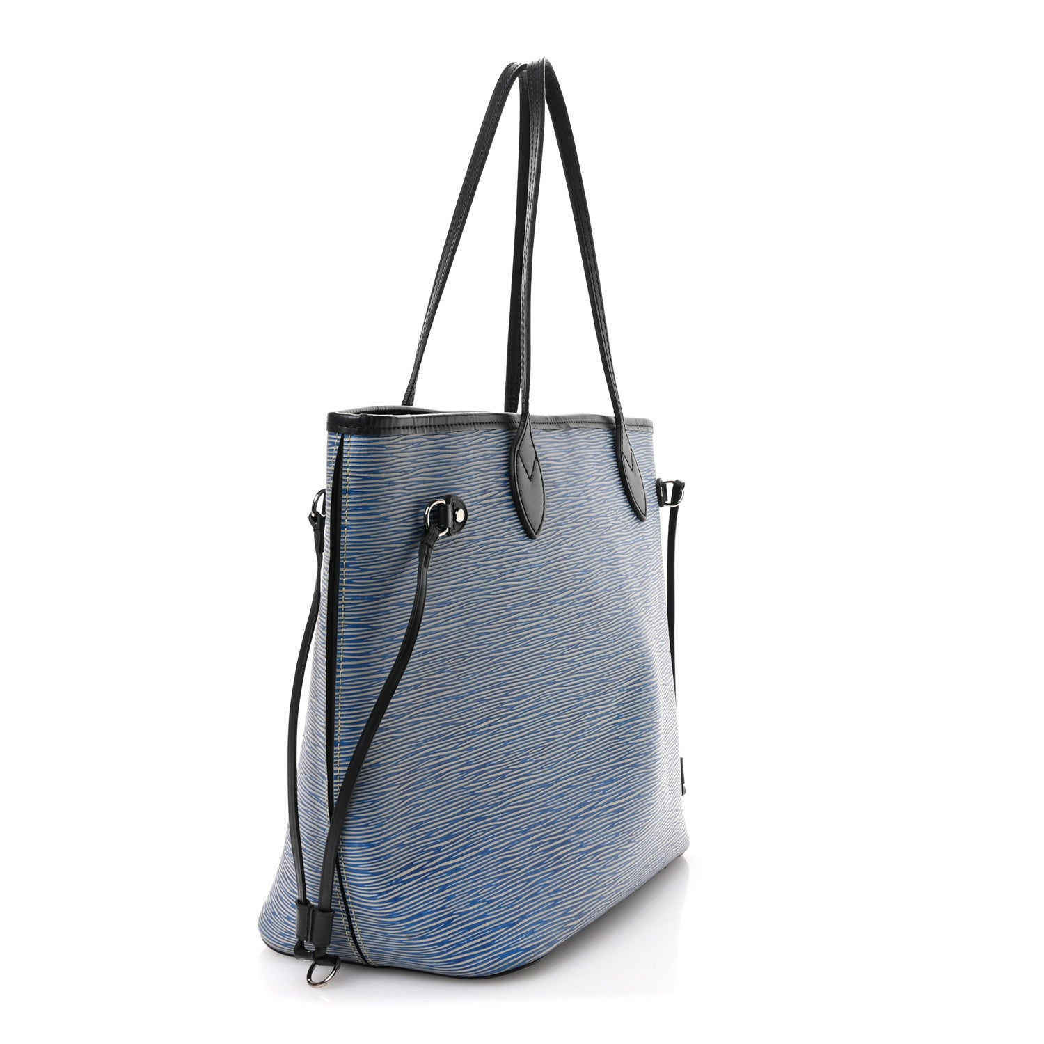 Louis Vuitton Epi Neverfull MM Denim Light 3 of 11