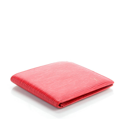 Louis Vuitton Epi Porte-Billets Cartes Credit Monnaie Wallet Rouge 4 of 9