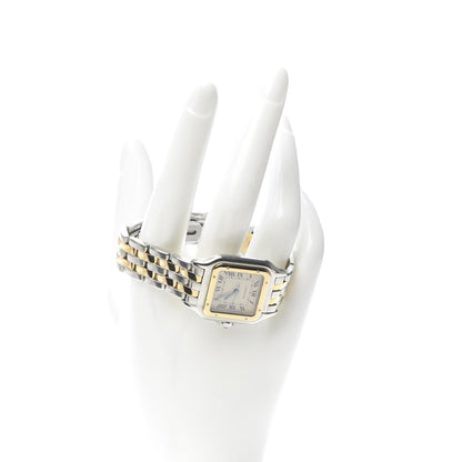 Cartier Stainless Steel 18K Yellow Gold 27mm Panthere Quartz Watch 1 of 5