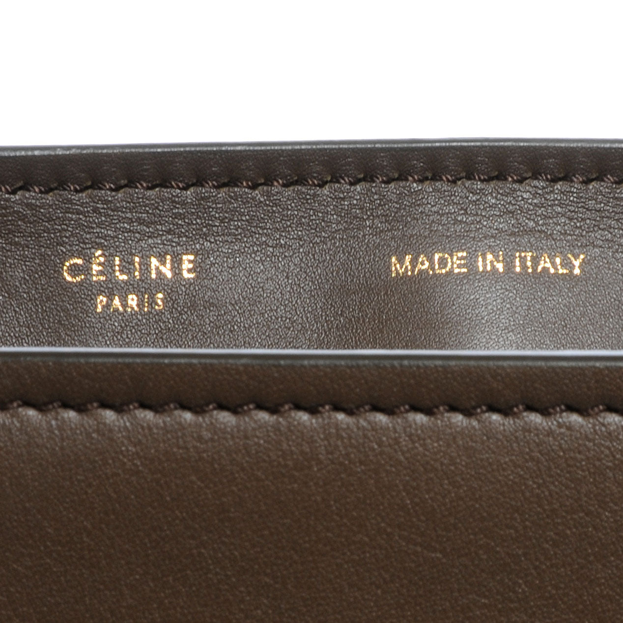 Celine Calfskin and Suede Large Tri-Color Trapeze Black Brown Beige 7 of 9