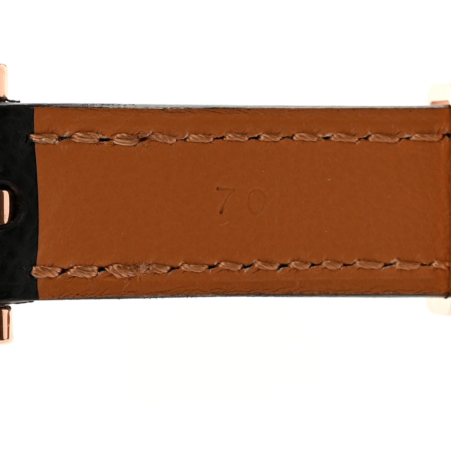 Epsom 15mm Pop H Belt 70 Black