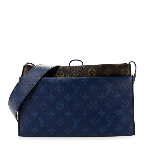 Louis Vuitton Monogram Small Outdoor Pouch Pacific Blue 1837004