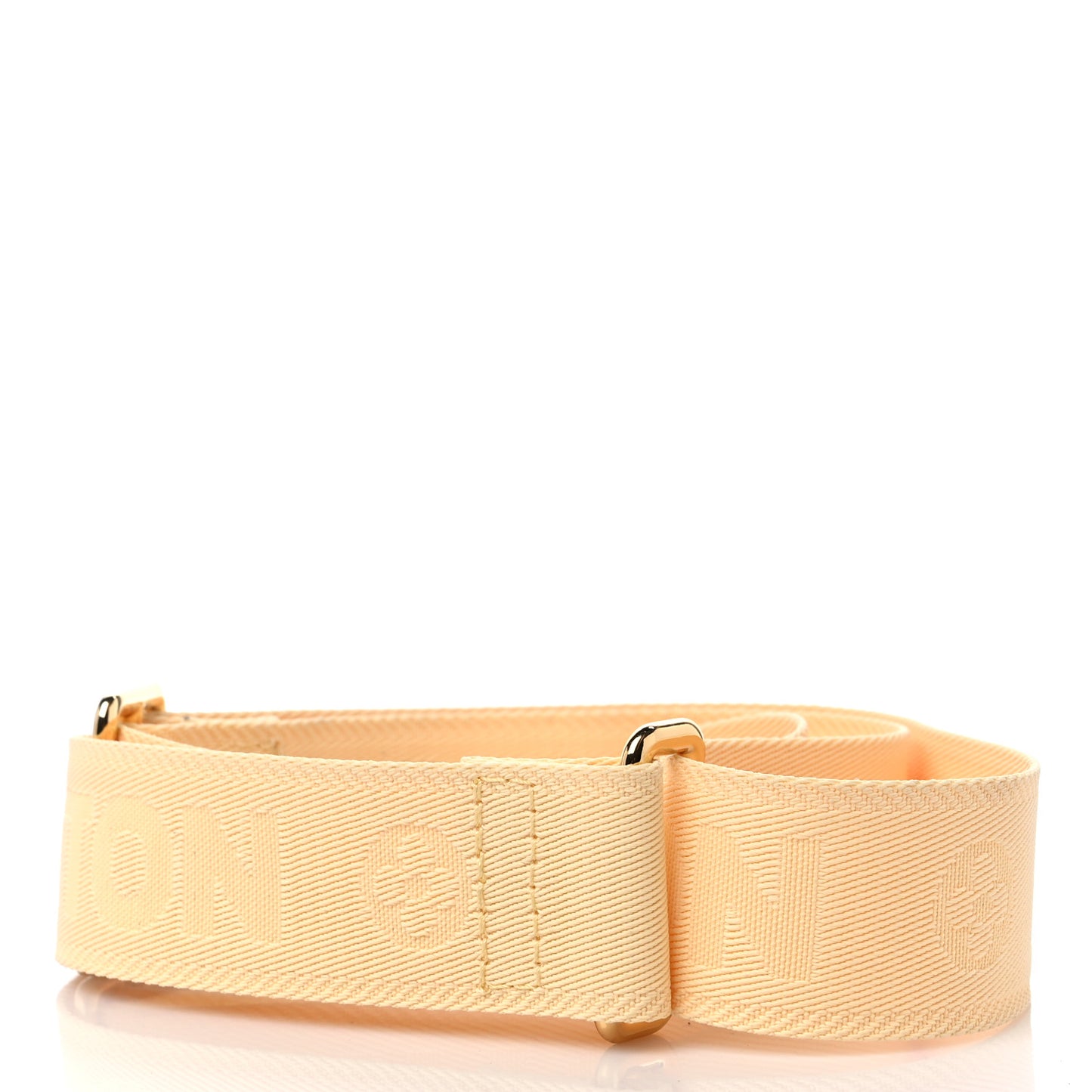 Nylon Shoulder Strap Pale Yellow