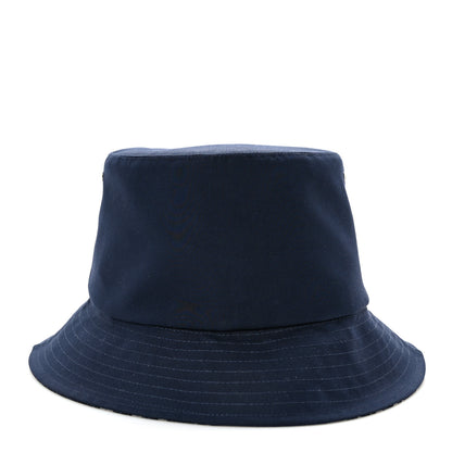 Christian Dior Oblique Reversible Teddy-D Brim Bucket Hat 57 Blue 10 of 13