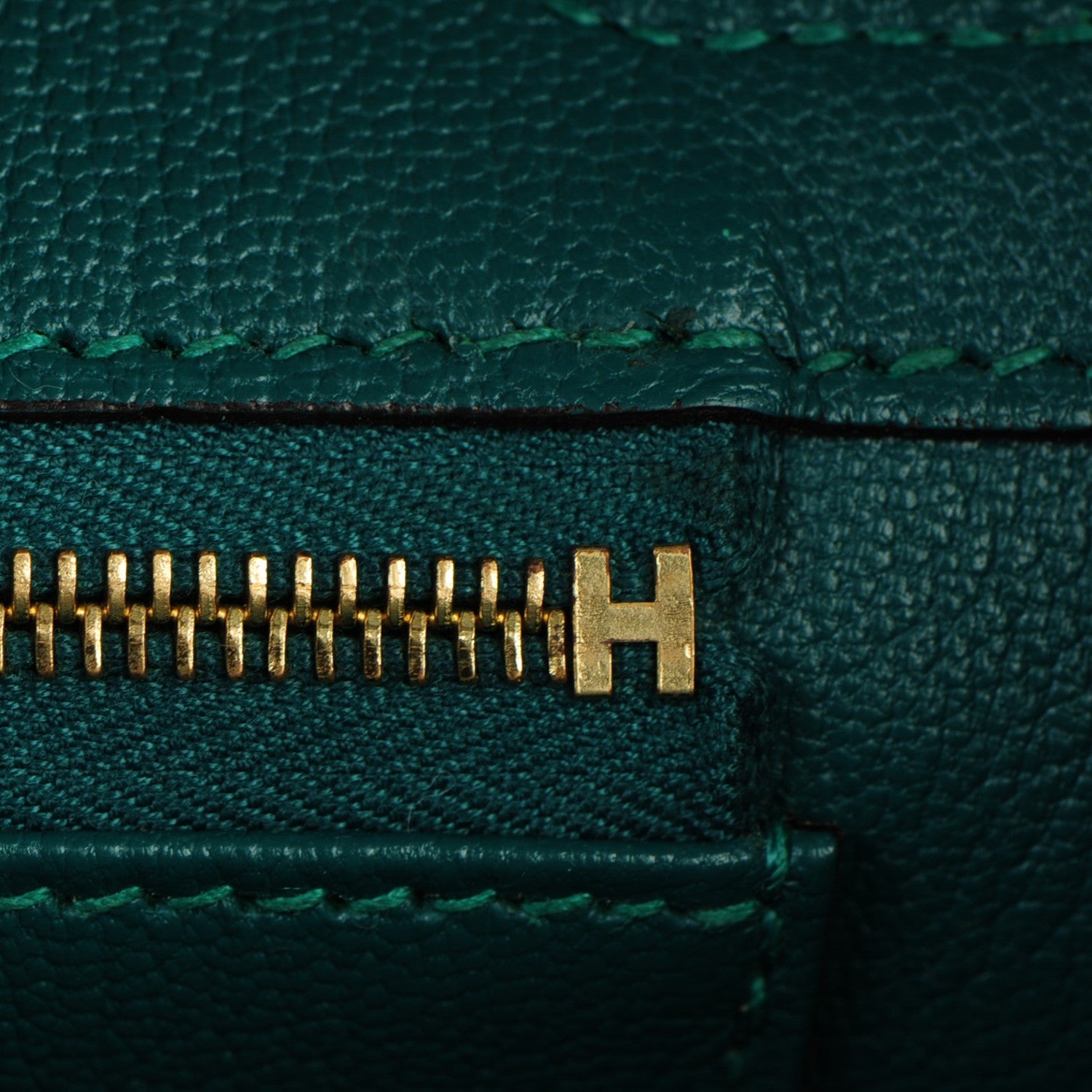 Hermes Togo Birkin 30 Malachite 25 of 28