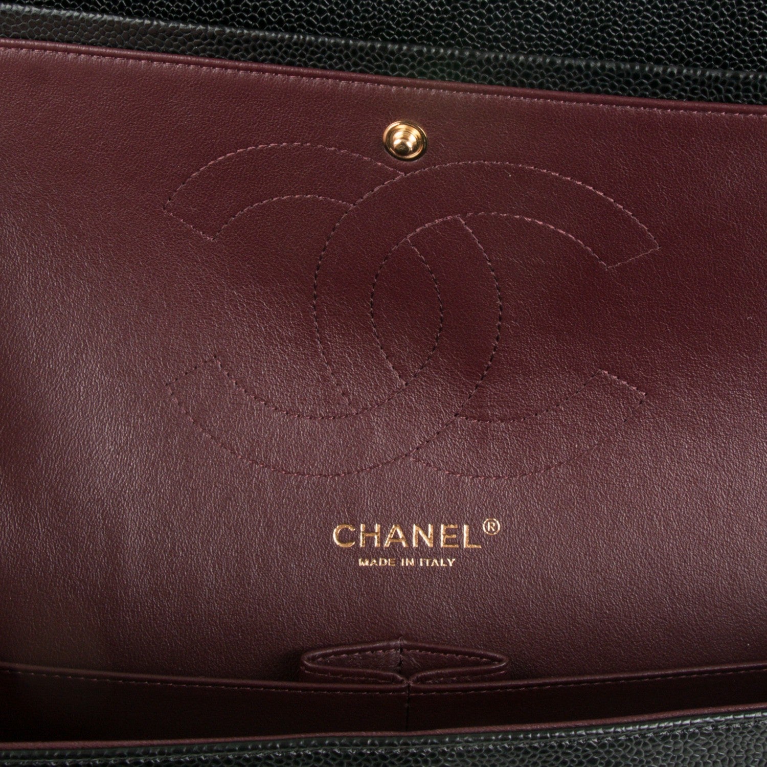 Chanel Caviar Quilted Jumbo Double Flap Black 8 of 9