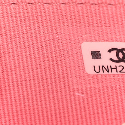 Chanel Lambskin Quilted Zip Around Coin Purse Light Pink 7 of 7