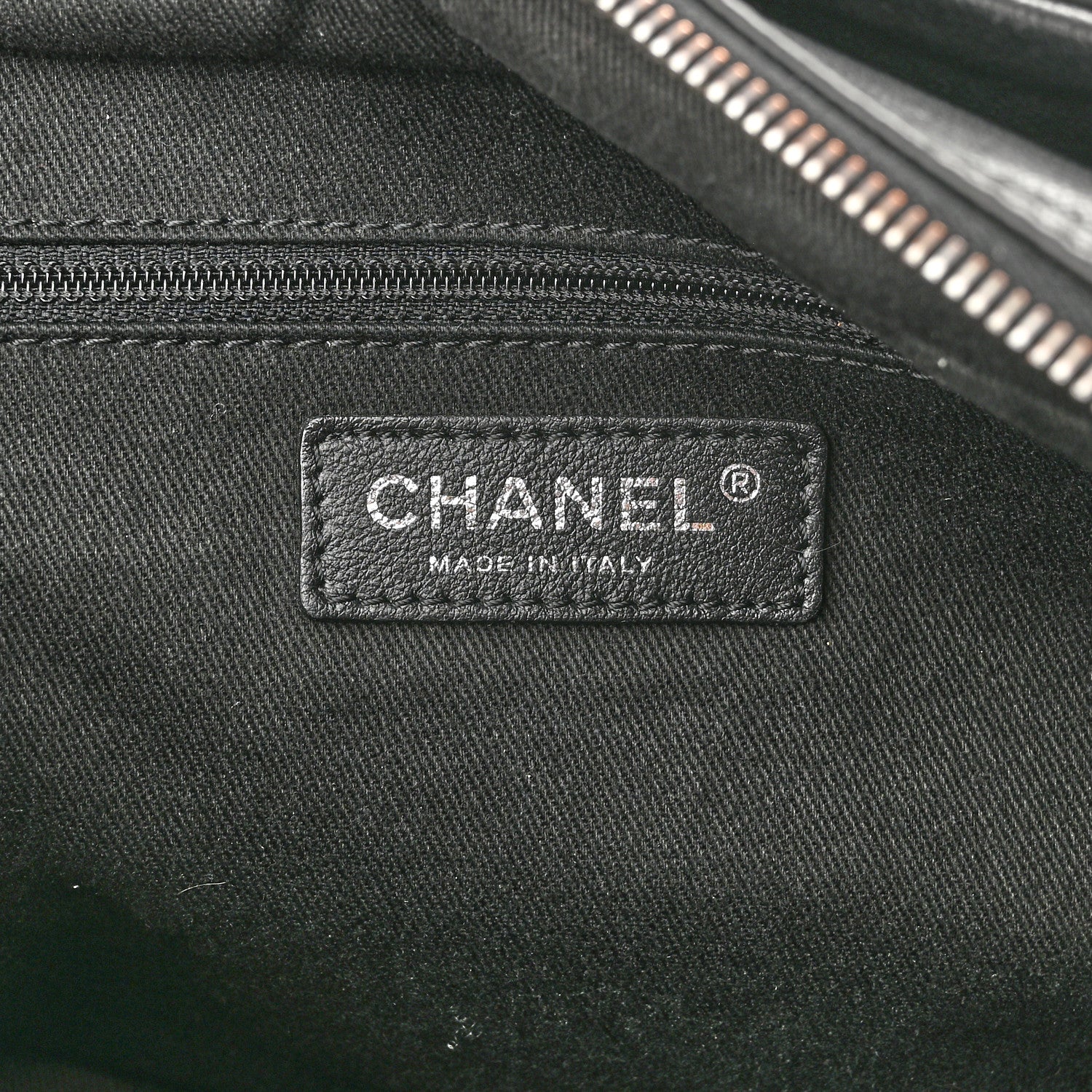 Chanel Calfskin Small Diamond Stitch Tote Black 6 of 10