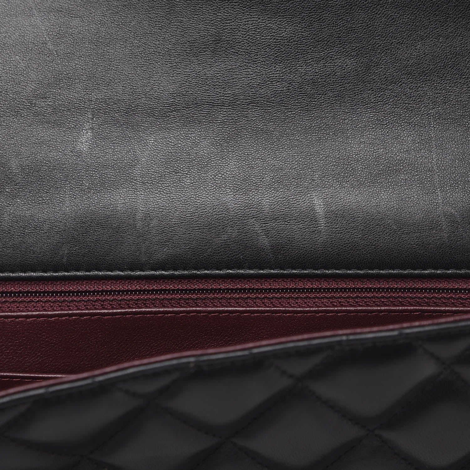 Chanel Lambskin Quilted Maxi Single Flap Black 12 of 16
