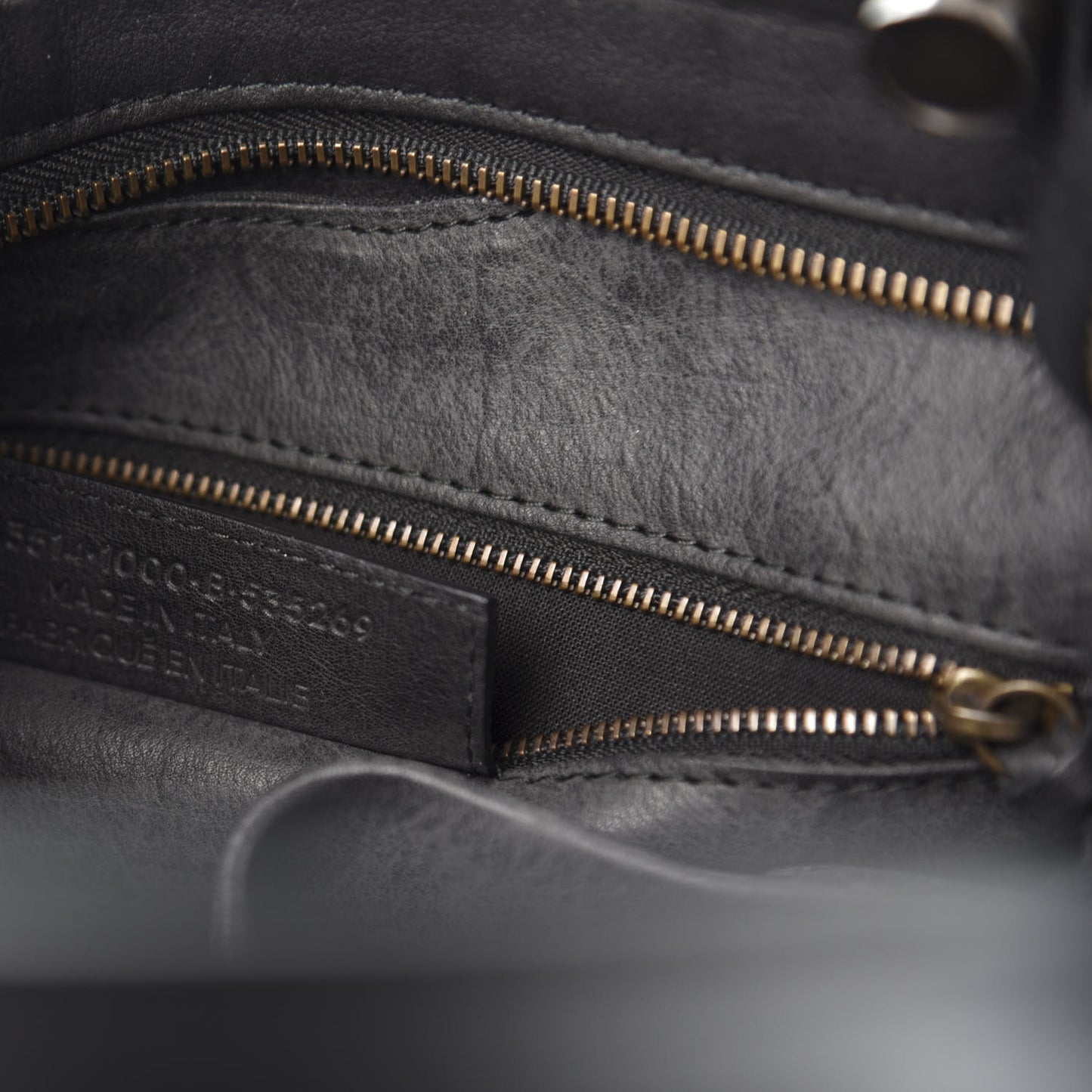 Veau Soyeux Perforated Blackout Hardware City Black