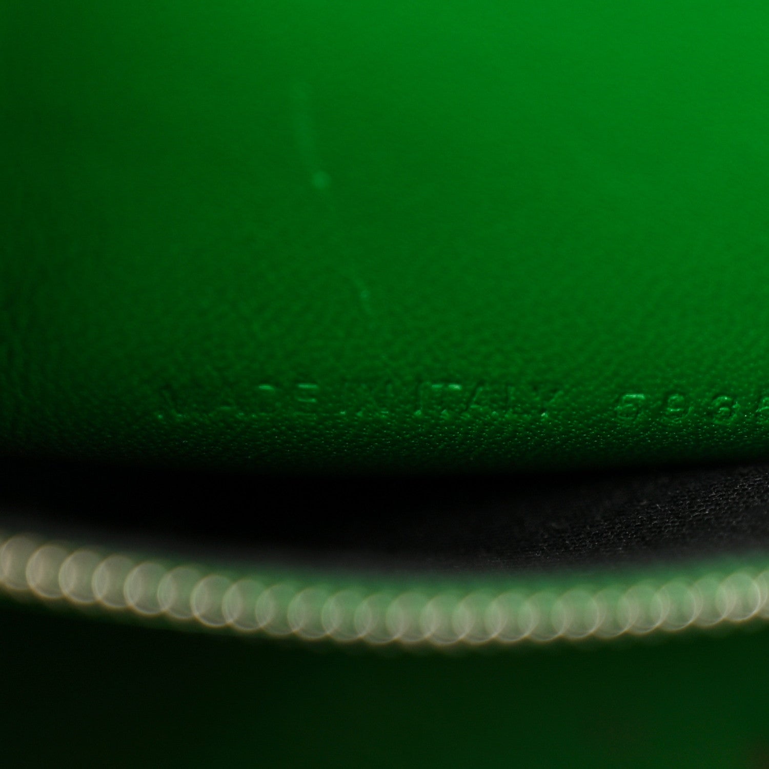 Balenciaga Shiny Calfskin Crocodile Embossed Small Hourglass Top Handle Bag Leaf Green 7 of 20